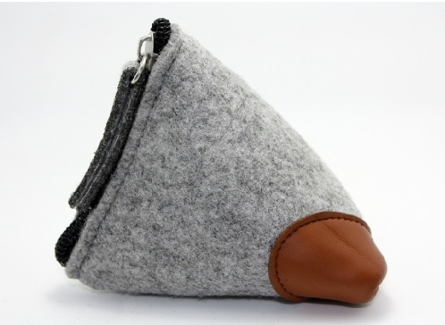 毛氈粽子零錢包