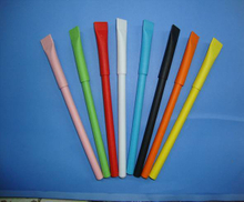 扁頭彩色紙_環保廣告筆