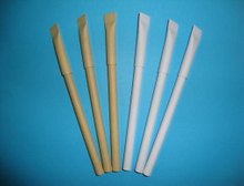 扁頭牛皮紙_環保廣告筆